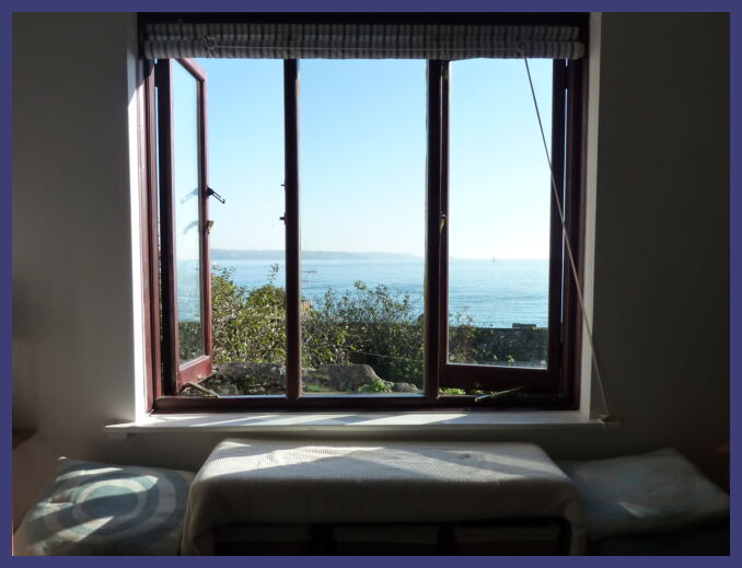 Chough Cottage Living room view
