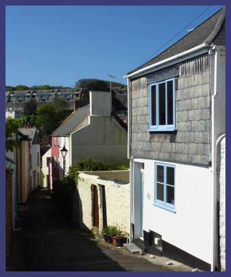 Looking past Chough down Heavitree Road