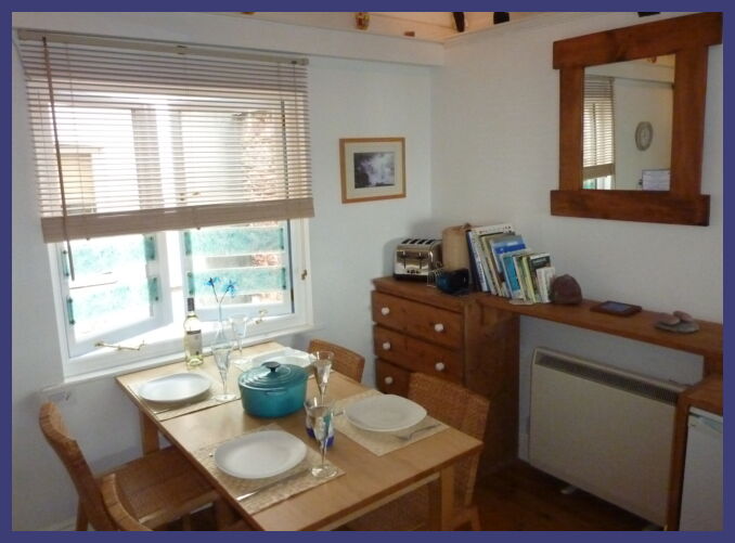 Chough Cottage Kitchen evening