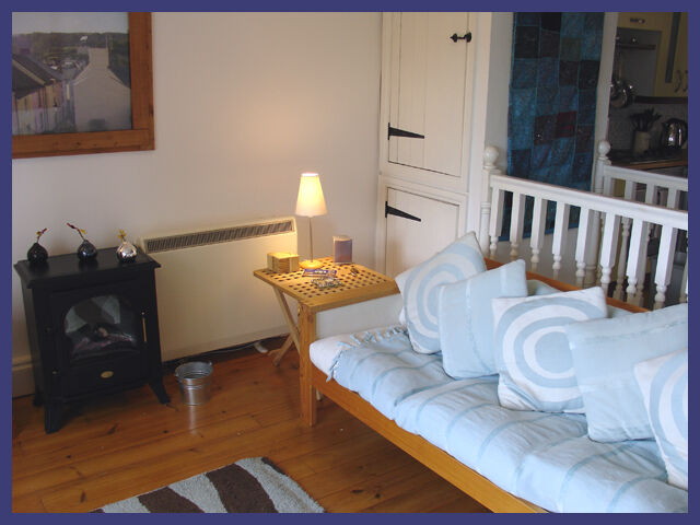 Chough Cottage Living room corner